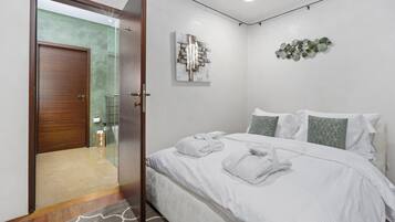 Villa, Private Pool, Ground Floor | 3 bedrooms, soundproofing, iron/ironing board, free WiFi