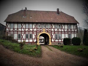 Voorkant van accommodatie