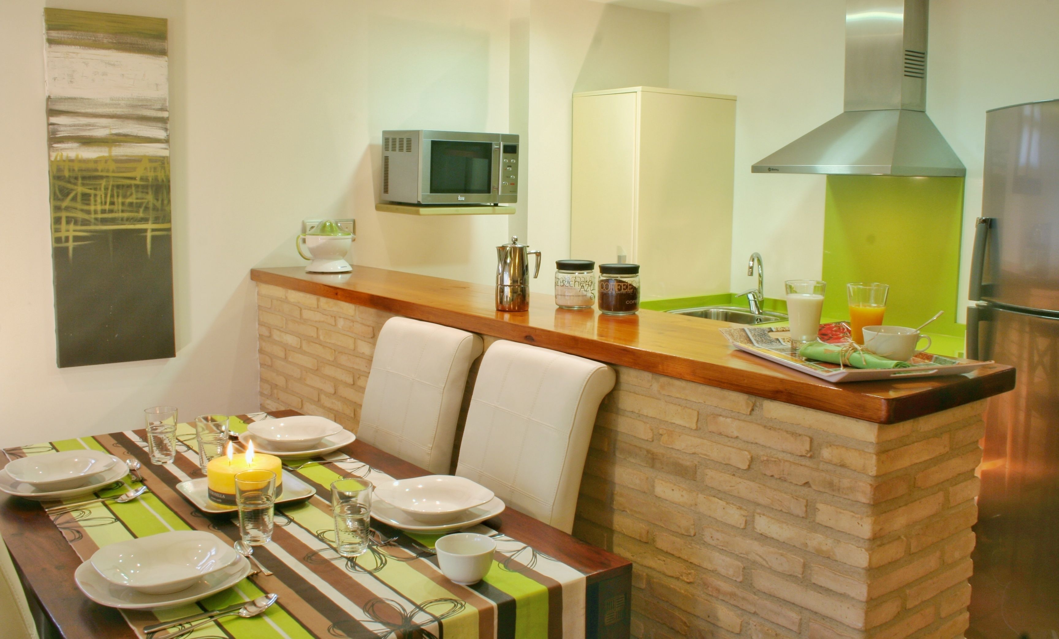 Appartement, 2 chambres (Cadenas) | Cuisine privée | Grand réfrigérateur, micro-ondes, plaque de cuisson, lave-vaisselle