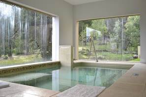 Sauna, hot tub, steam room, body treatments, hydrotherapy, aromatherapy - Las Nalcas Hotel Boutique & Spa (El Bolson)