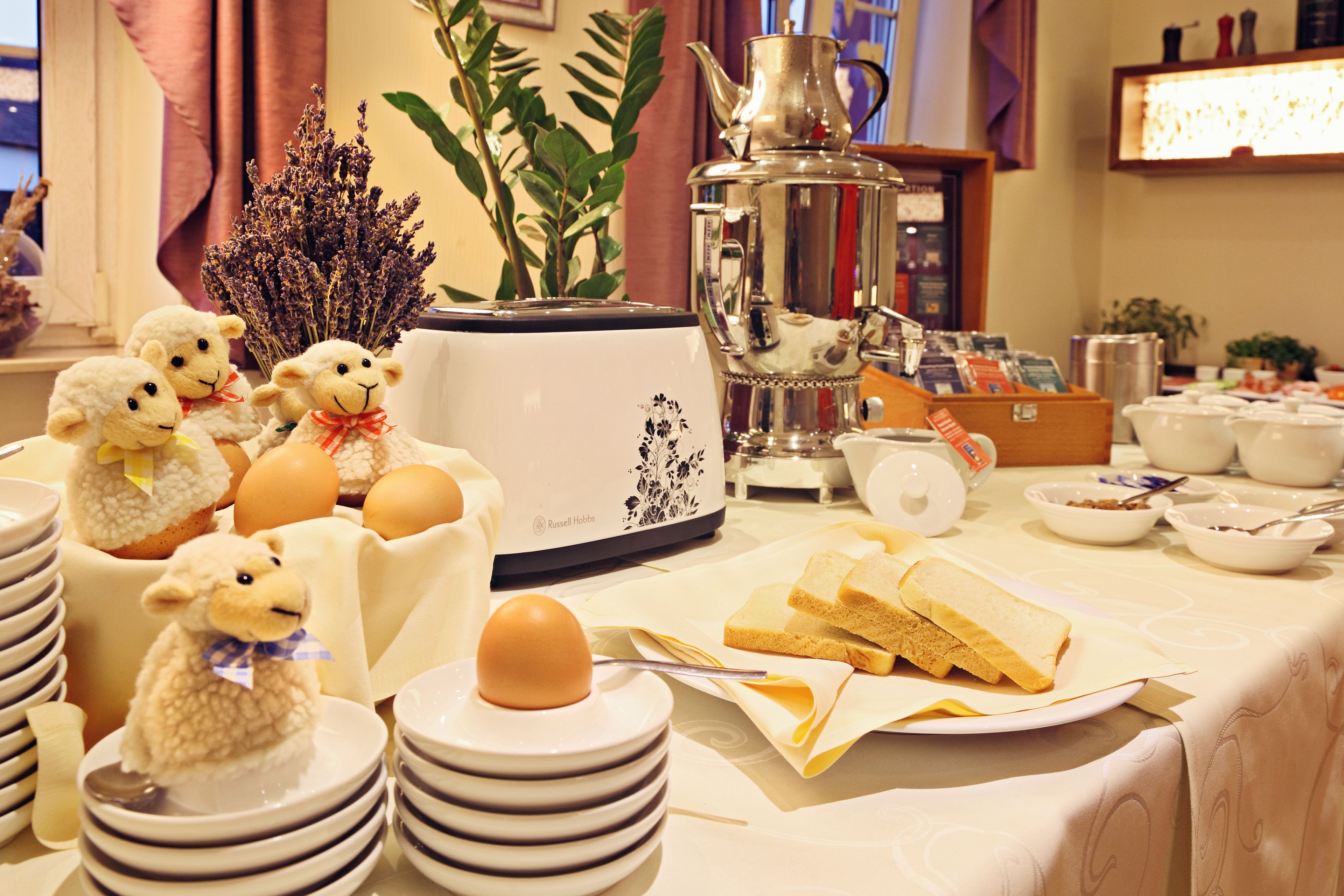 daily buffet breakfast (eur 12 per person)