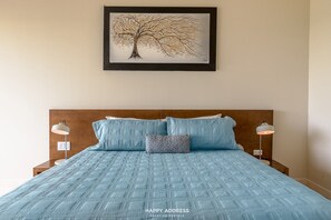 Apartment | 2 bedrooms, free WiFi, bed sheets - Relaxing 2BR in downtown new building by Happy Address (Playa del Carmen)
