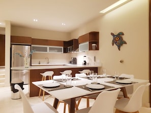 Apartment | Living room - Spectacular 3 BR condo just steps away from the beach by Happy Address (Playa del Carmen)