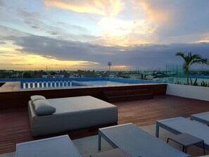 Rooftop terrace - Comfort & Luxury 1BR condo near 5th Av & the Caribbean beach by Happy Address (Playa del Carmen)