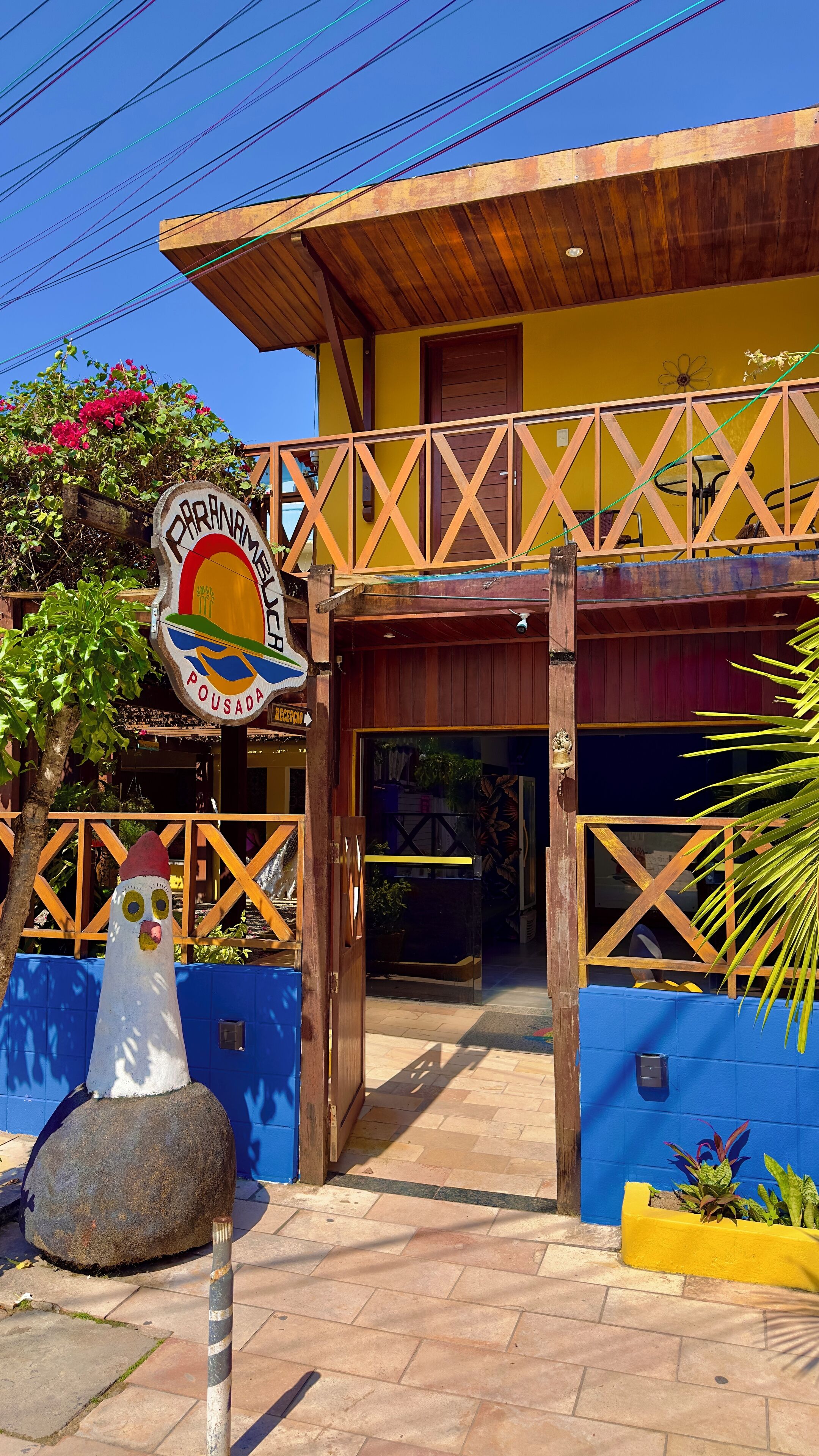 Fachada da propriedade