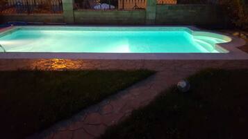Seasonal outdoor pool