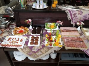Gratis frukostbuffé varje dag 