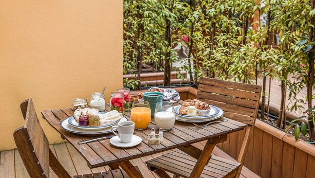 Leilighet, 1 soverom, terrasse (without elevator) | Terrasse/patio