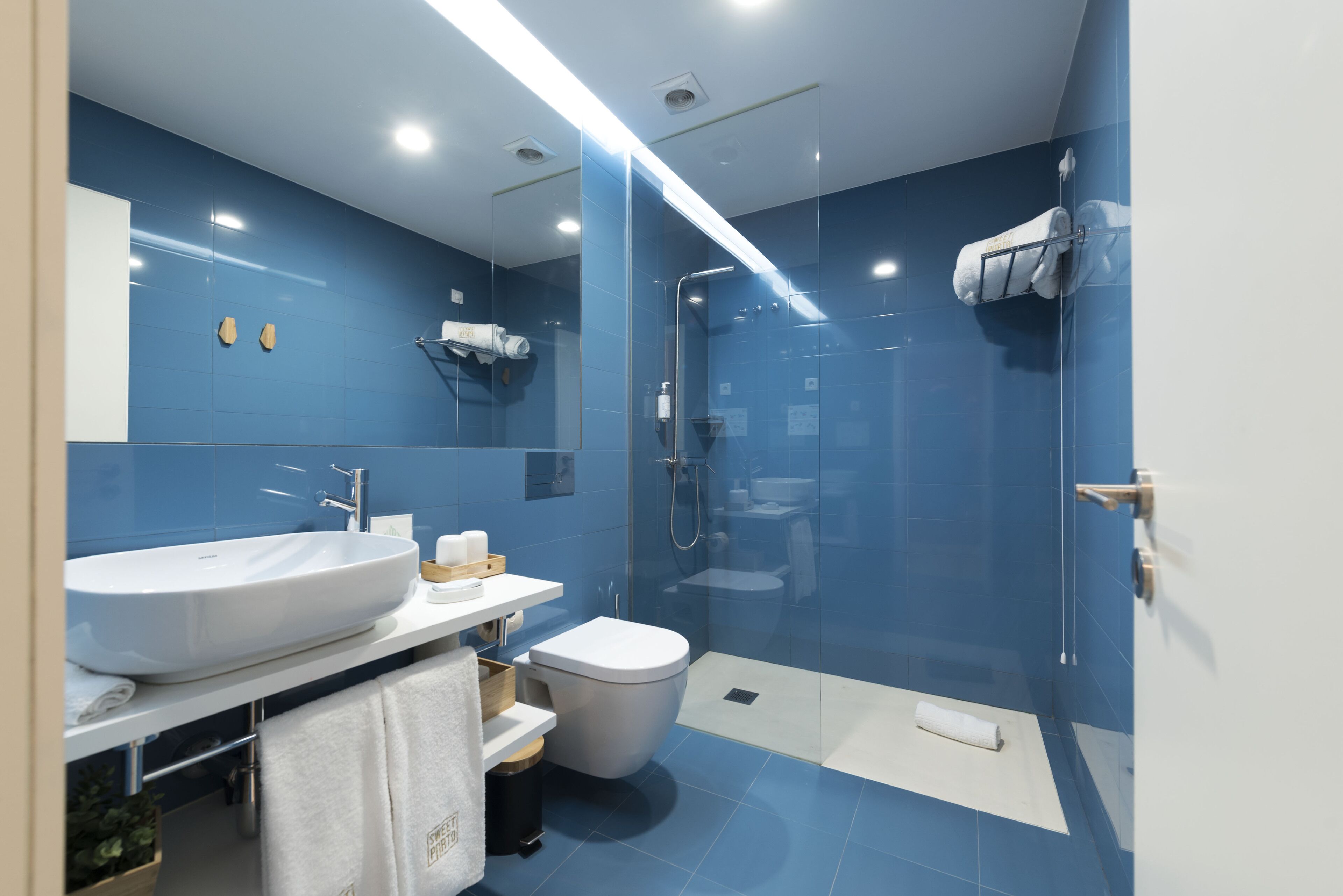 apartment, 1 bedroom, garden view (without elevator) | bathroom | shower, free toiletries, hair dryer, towels