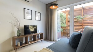 Leilighet, 1 soverom, terrasse (without elevator) | Oppholdsrom