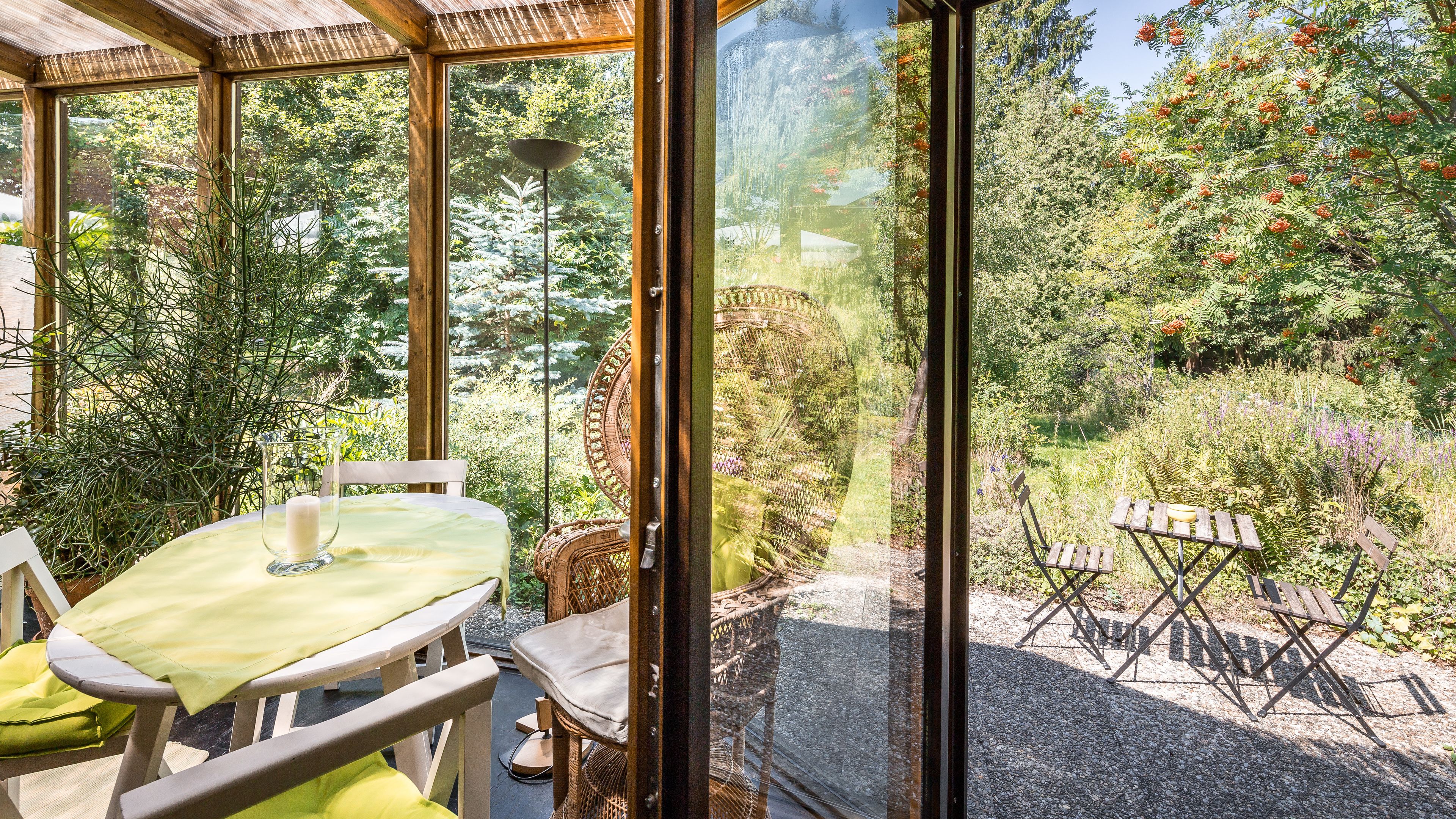 Appart'hôtel Familial, plusieurs lits, non-fumeur, vue jardin | Vue de la chambre