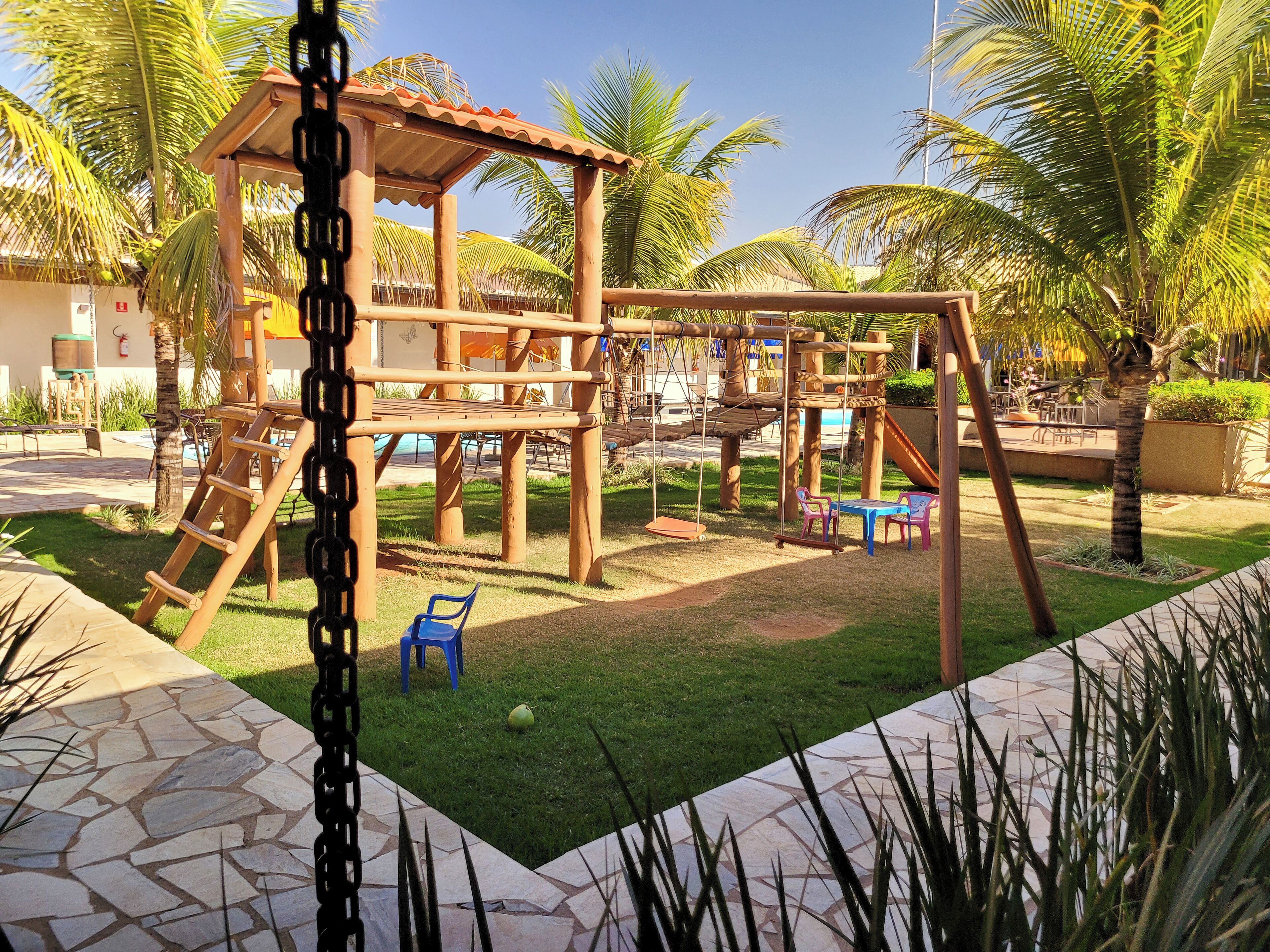 Área de juegos infantiles bajo techo