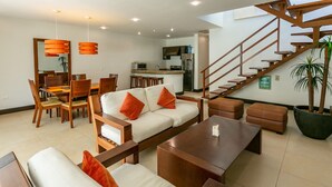 Living room - Penthouse con Alberca Privada (Playa del Carmen)