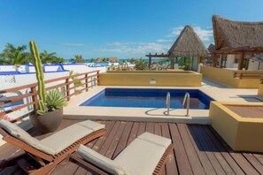 Private pool - Pueblito Escondido - Penthouse con alberca Privada (Playa del Carmen)