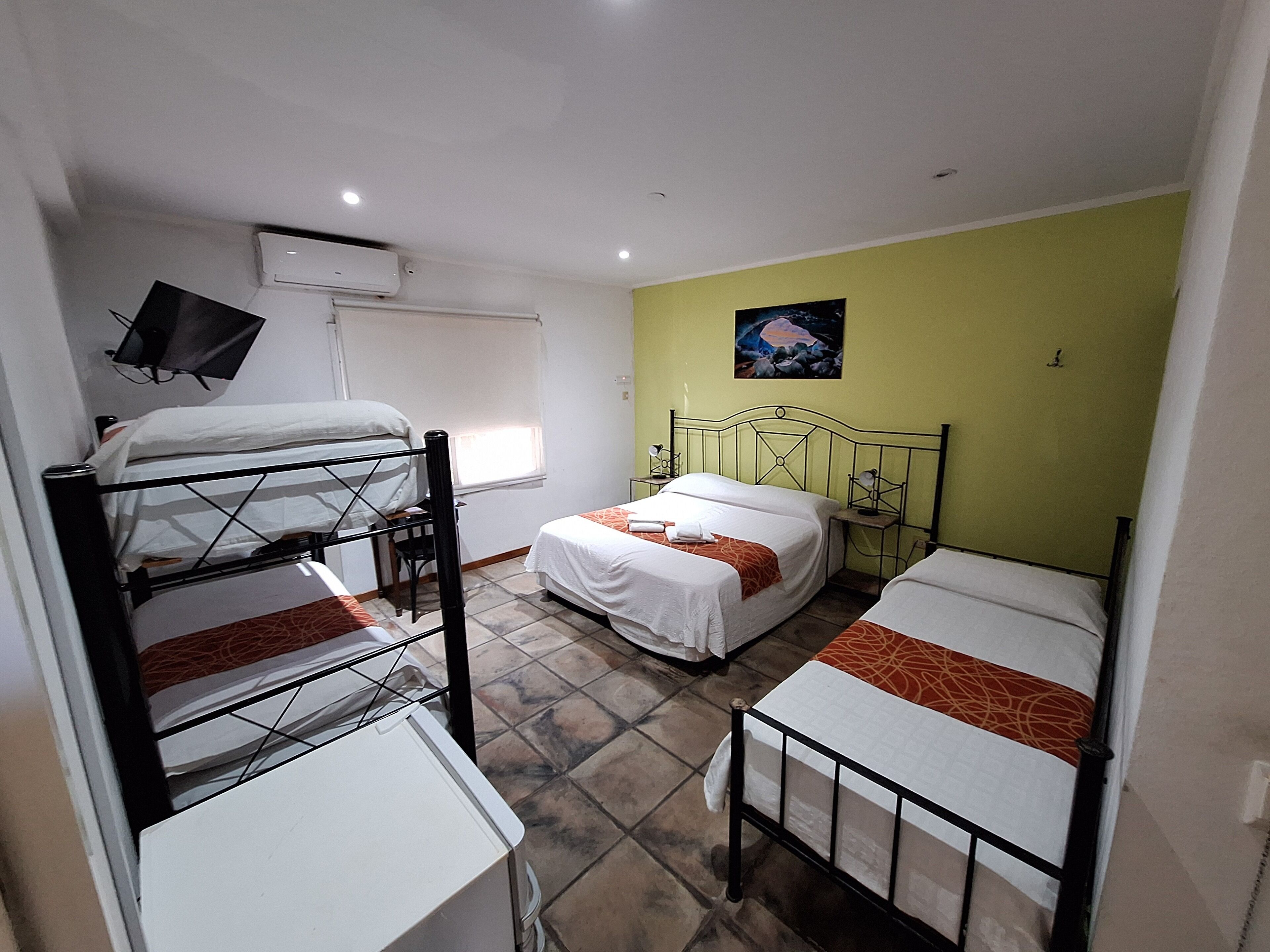 family room | desk, blackout curtains, free wifi, bed sheets