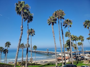 View from property looking out at Sea Horse Resort