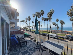 Villa Deluxe, 2 camas Queen size, vista al océano | Terraza o patio