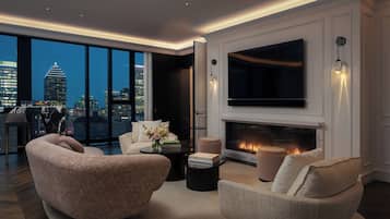 Suite presidencial, 2 habitaciones | Vista a la ciudad