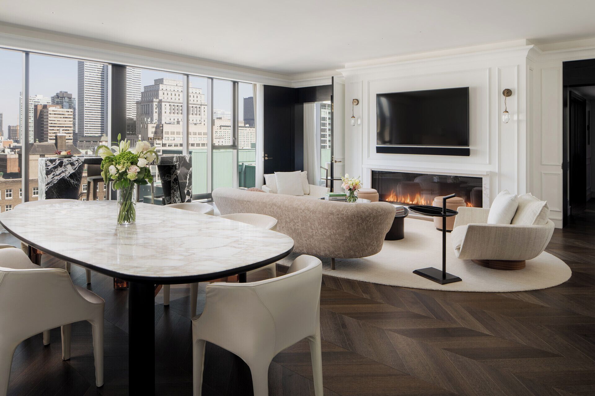 Suite – president, 2 soverom | Italienske Frette-laken, sengetøy av topp kvalitet og dundyner