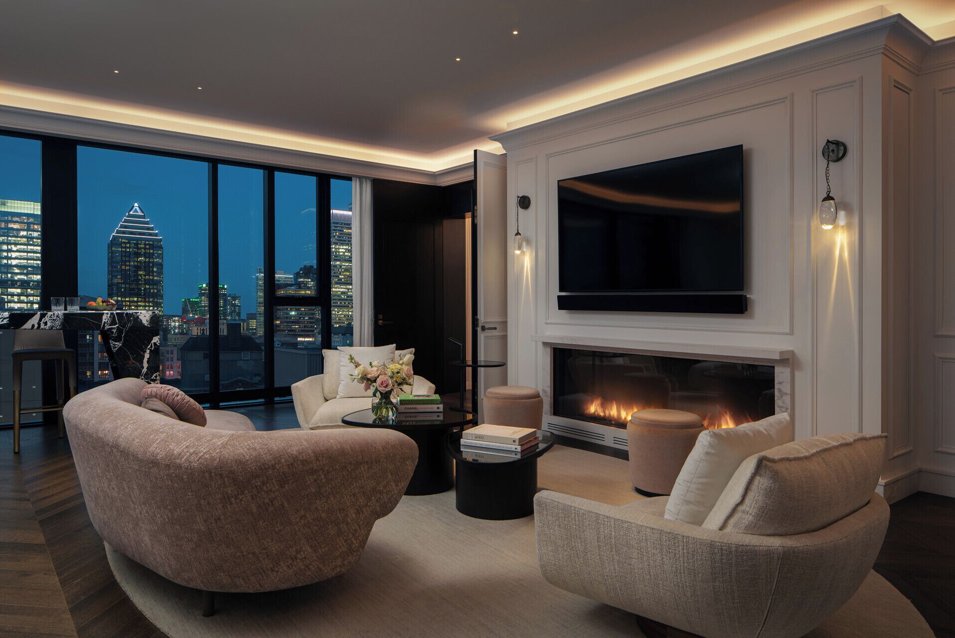 总统套房, 2 间卧室 | 意大利 Frette 床单、高档床上用品、羽绒被、加厚床垫