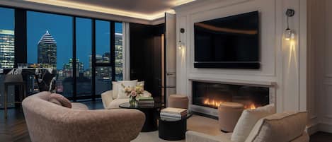 Frette Italian sheets, premium bedding, down duvets, pillow-top beds