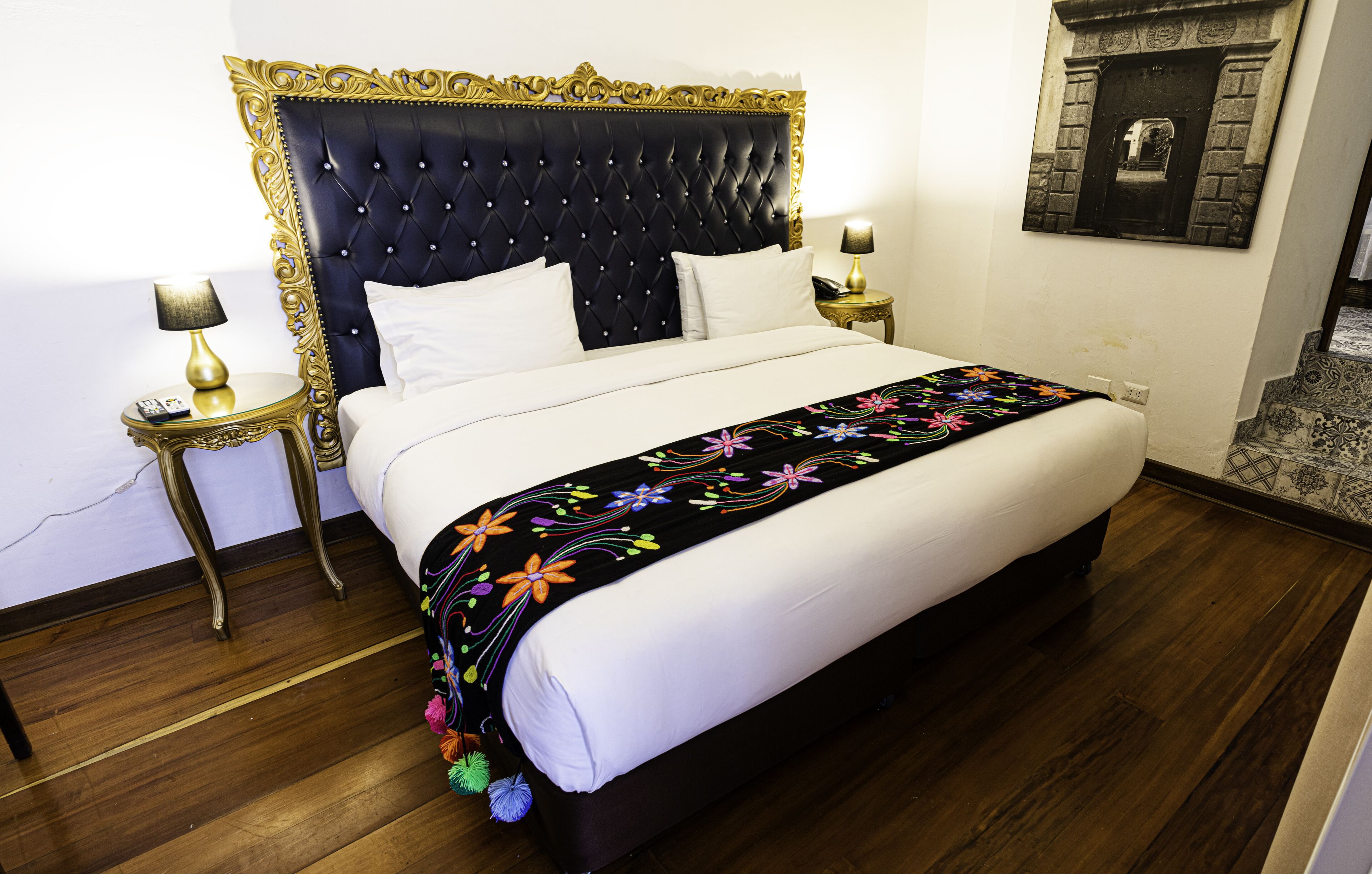 frette italian sheets, premium bedding, in-room safe