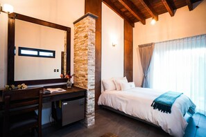 Superior Double Room, Non Smoking, Garden View | Premium bedding, in-room safe, blackout drapes, iron/ironing board - Matian Hotel Boutique (Tequisquiapan)