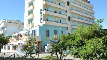 Fassade der Unterkunft