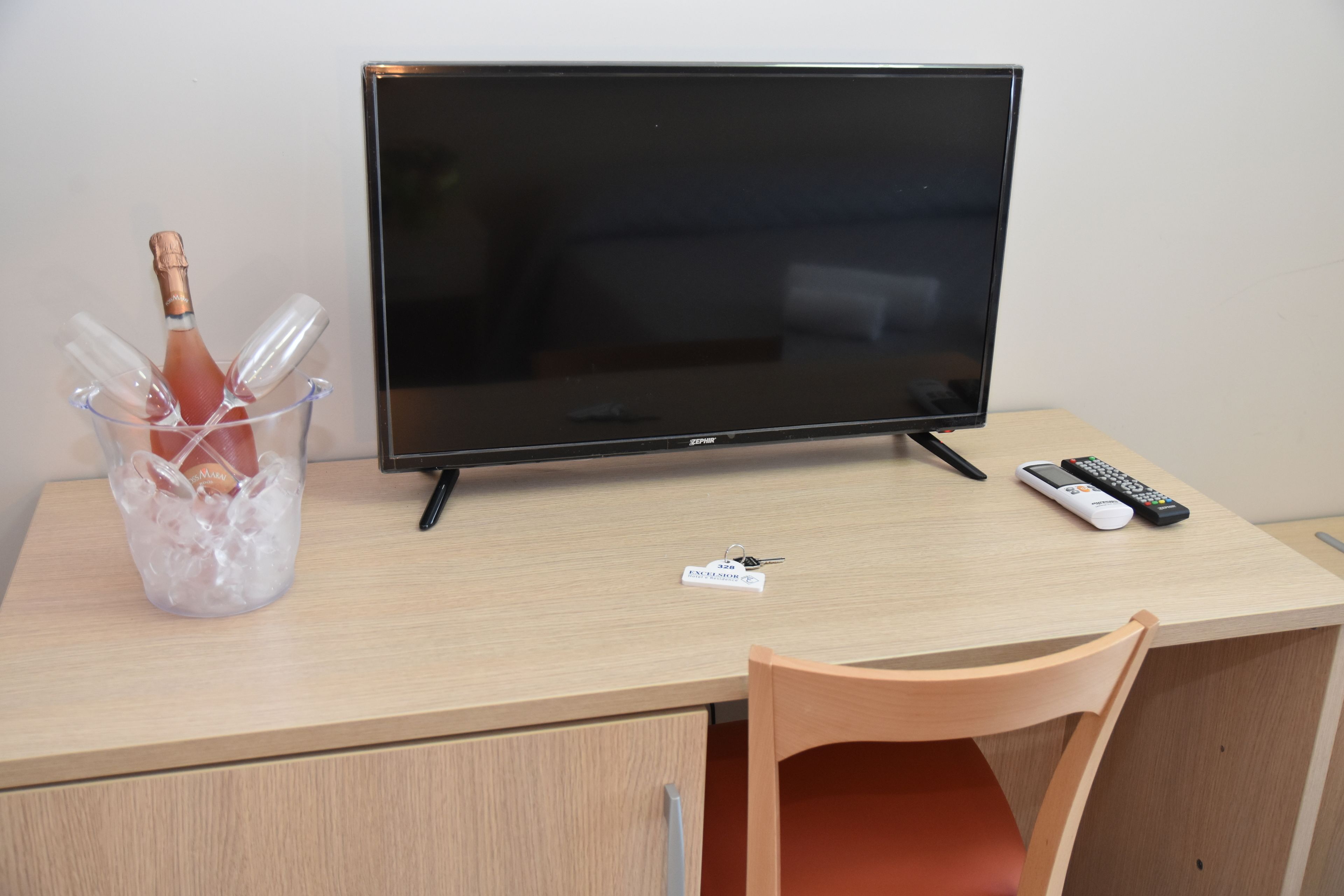 double or twin room, sea view | in-room safe, desk, blackout curtains, soundproofing