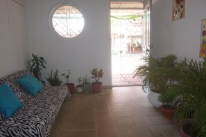Interior entrance