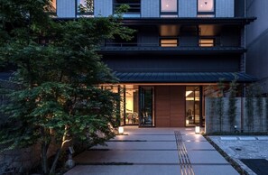 Façade de l’hébergement