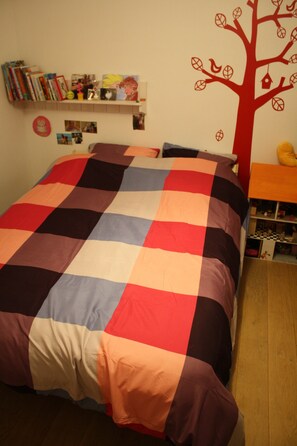 Hus, 2 soverom | 2 soverom, allergitestet sengetøy, dundyner og blendingsgardiner