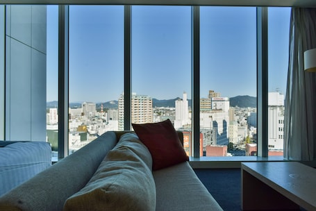 Luxury-Doppelzimmer, Nichtraucher (Luxury King) | Blick auf die Stadt