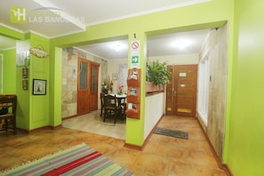 Interior entrance