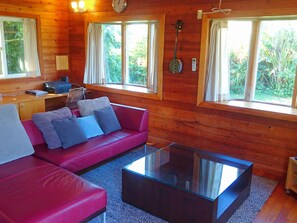 Cottage, Non Smoking, Ocean View | Living room - Private Beach House (Motobu)
