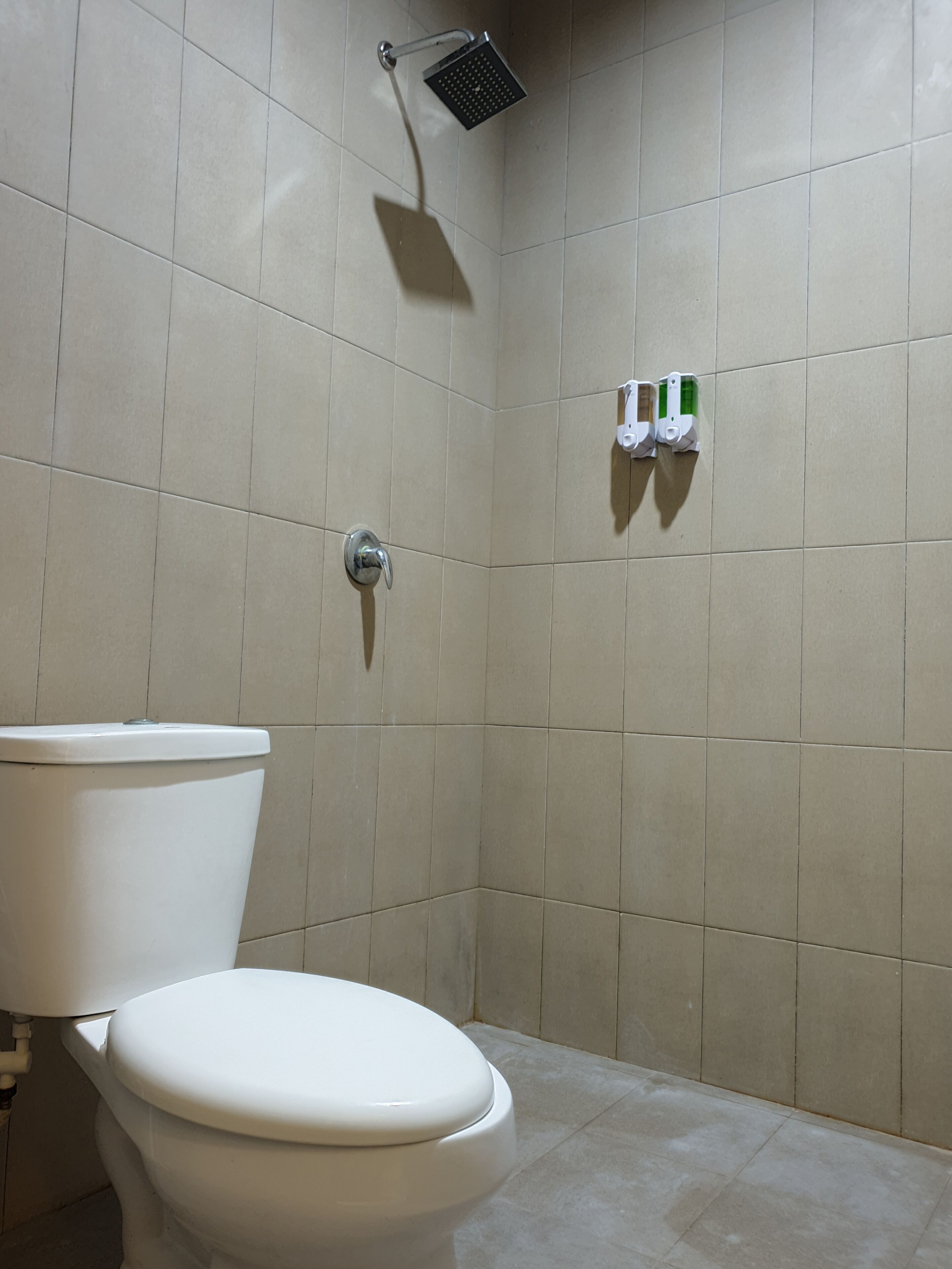 Dusj på badet