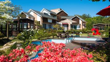 Façade de l’hébergement