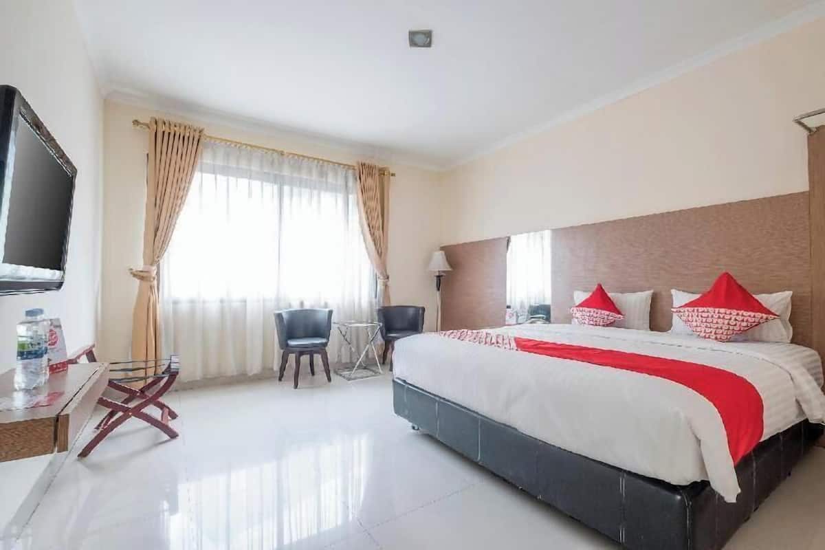 Skrivbord, gratis wi-fi och sängkläder