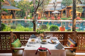 V.6 Tak (1 Bedroom Villa) | Terrace/patio - WandaVista Resort Khum Wang Nuea Chiang Mai (San Kamphaeng)
