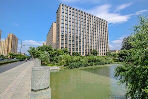 Fassade der Unterkunft