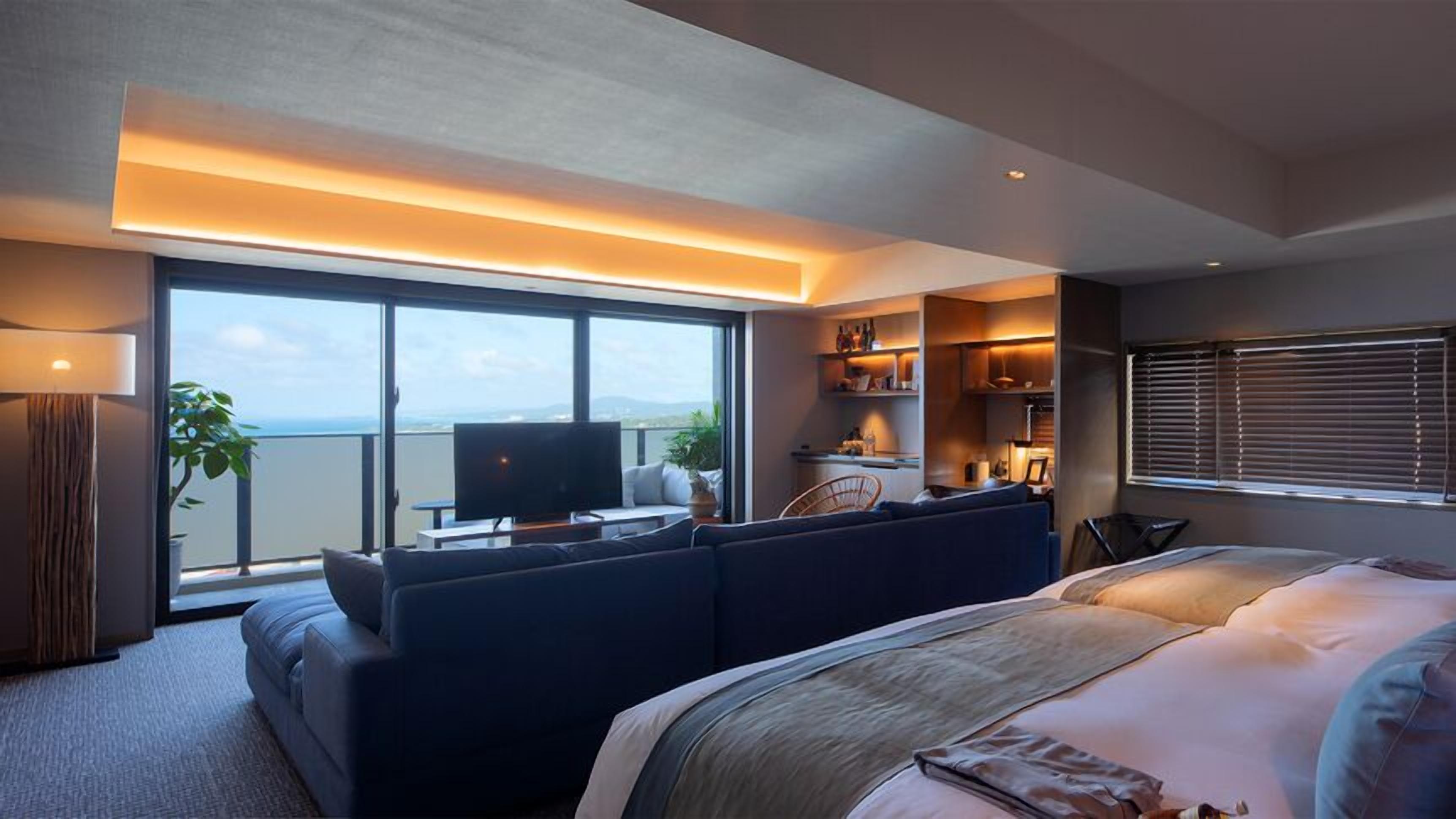 In-room safe, desk, laptop workspace, blackout curtains