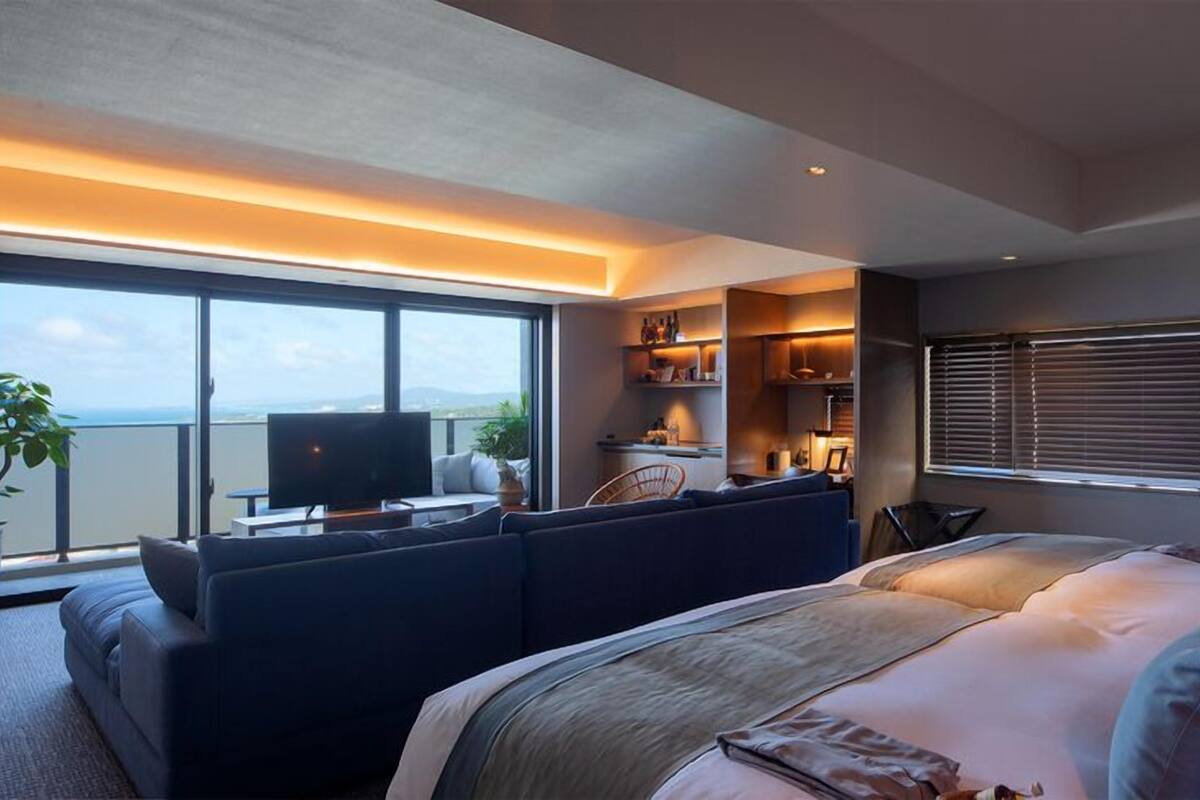 In-room safe, desk, laptop workspace, blackout drapes