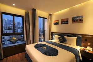 Deluxe Double or Twin Room, City View | View from room