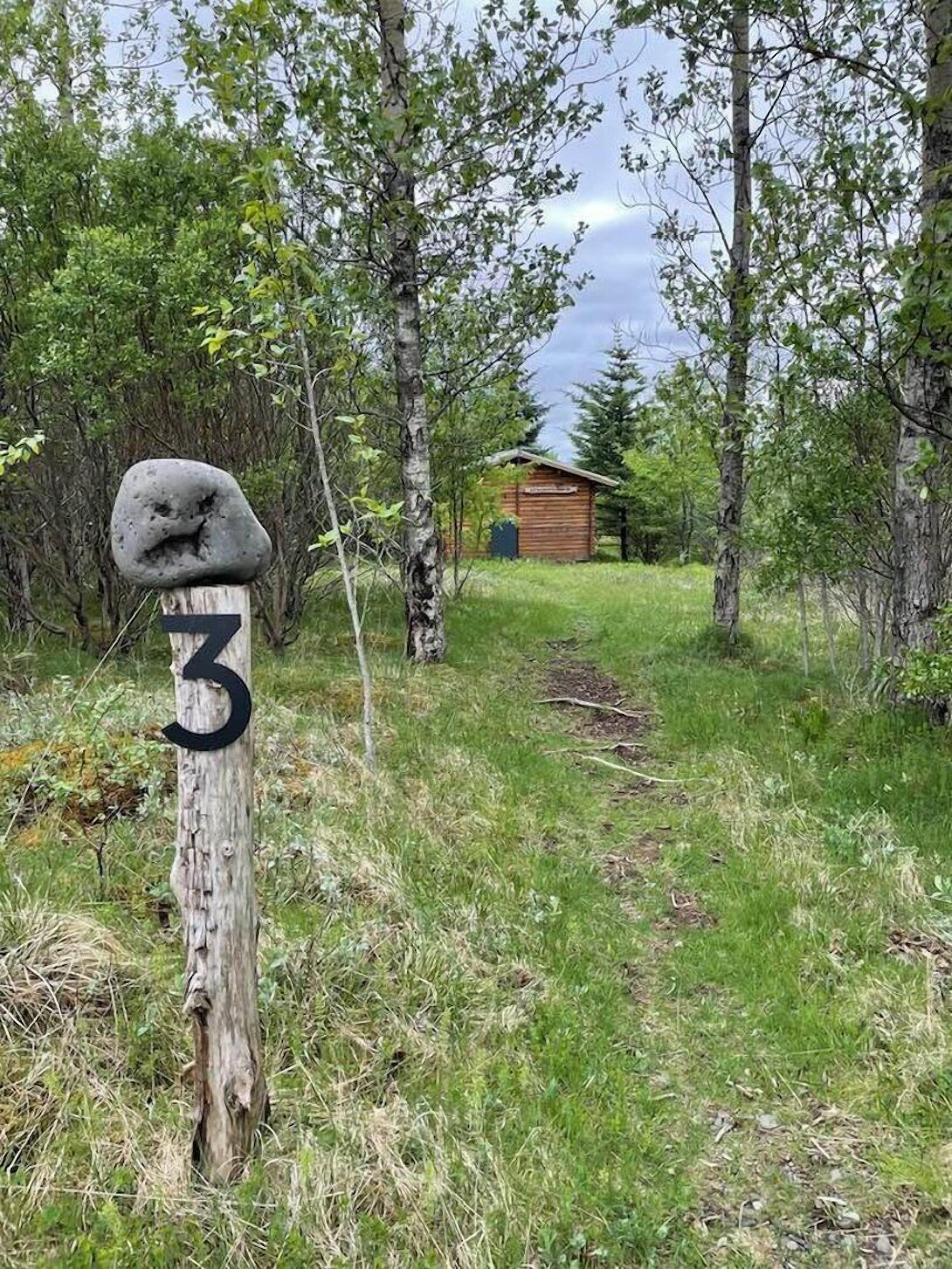 Arngrimslundur Log Cabin | View from room