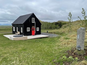 Jóhannshús - Traditional Icelandic house | View from room - Skard Cottages (Hrunamannahreppur)