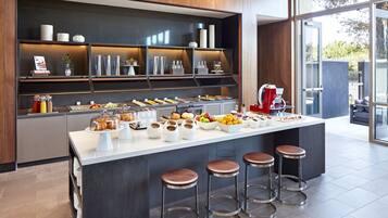 Daily buffet breakfast for a fee