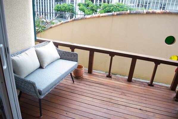 Eenvoudig appartement, 3 slaapkamers (over 5 people are charged extra fee) | Uitzicht vanuit de kamer