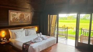 Romantic Double Room | Cadar kapas Mesir, peralatan tempat tidur premium, bar mini