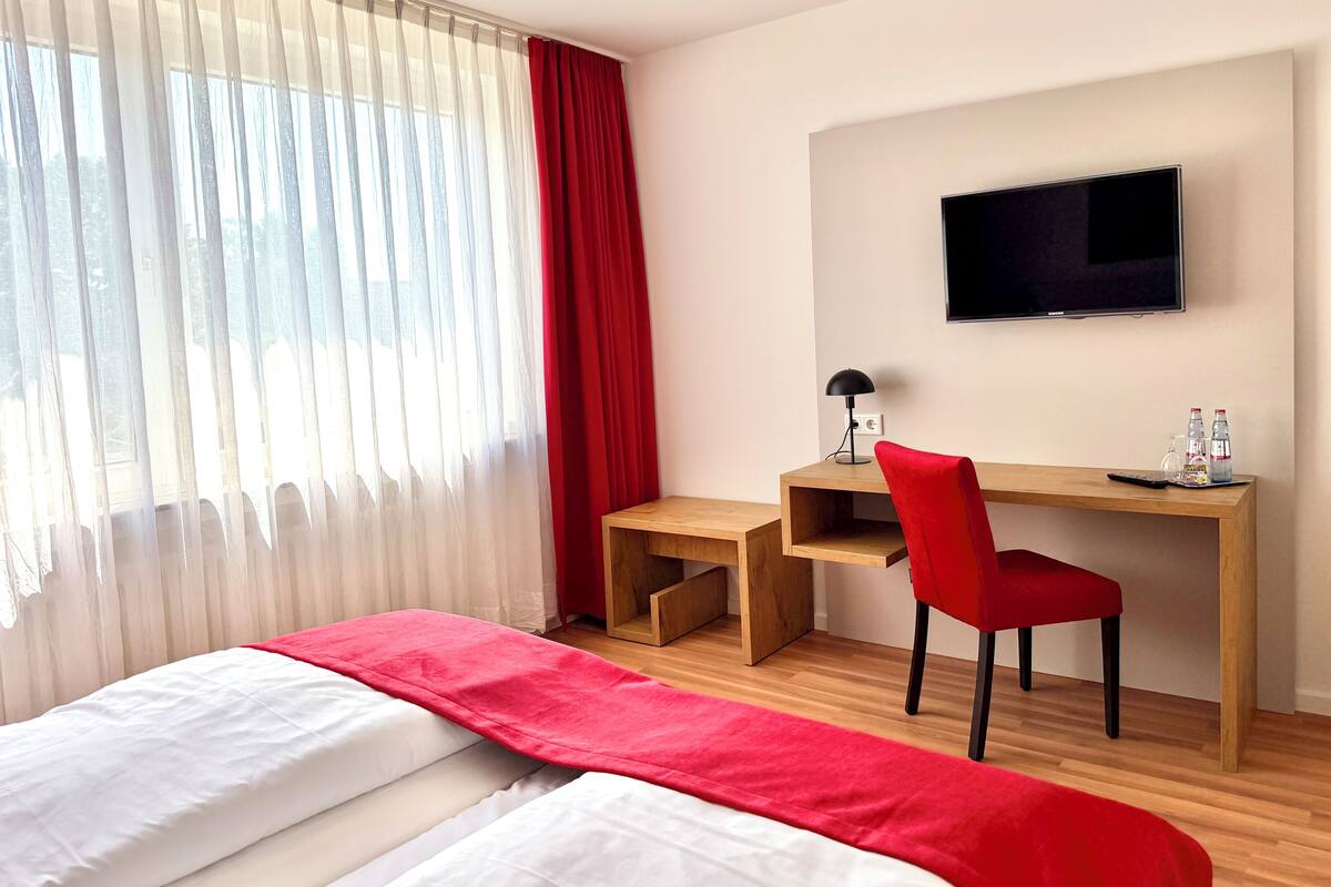 In-room safe, desk, iron/ironing board (on request), free WiFi