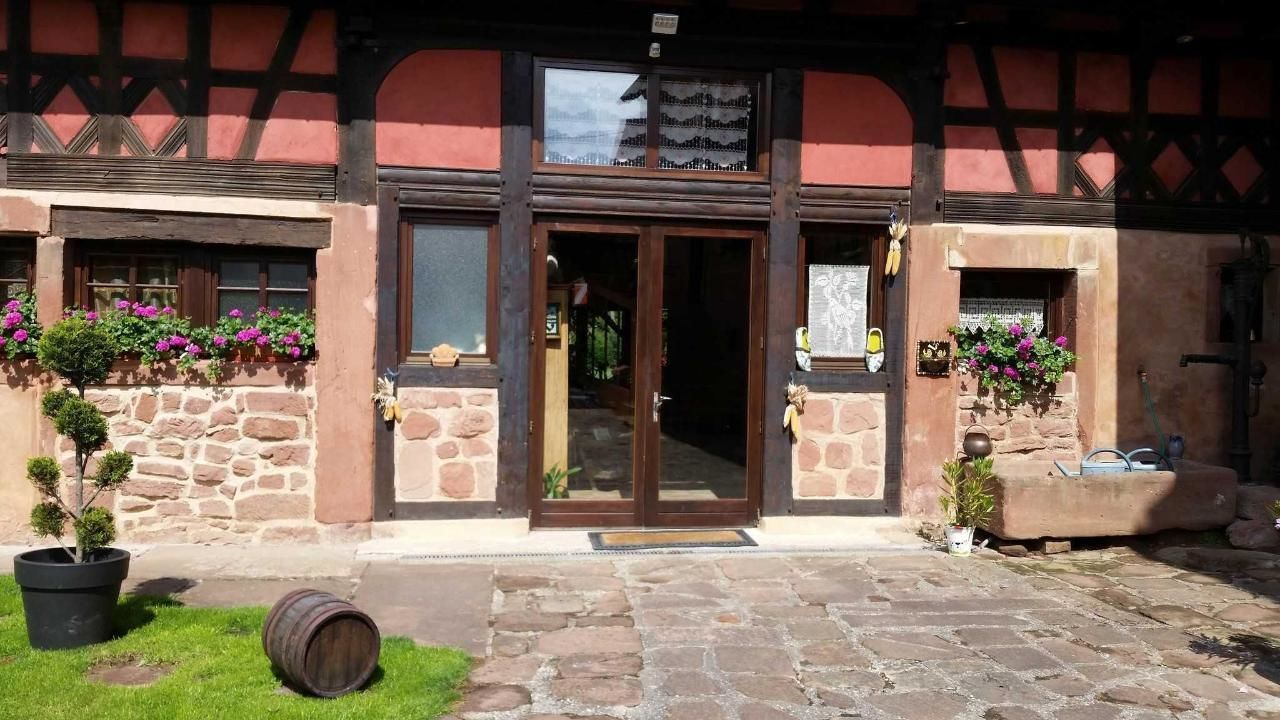 Façade de l’hébergement